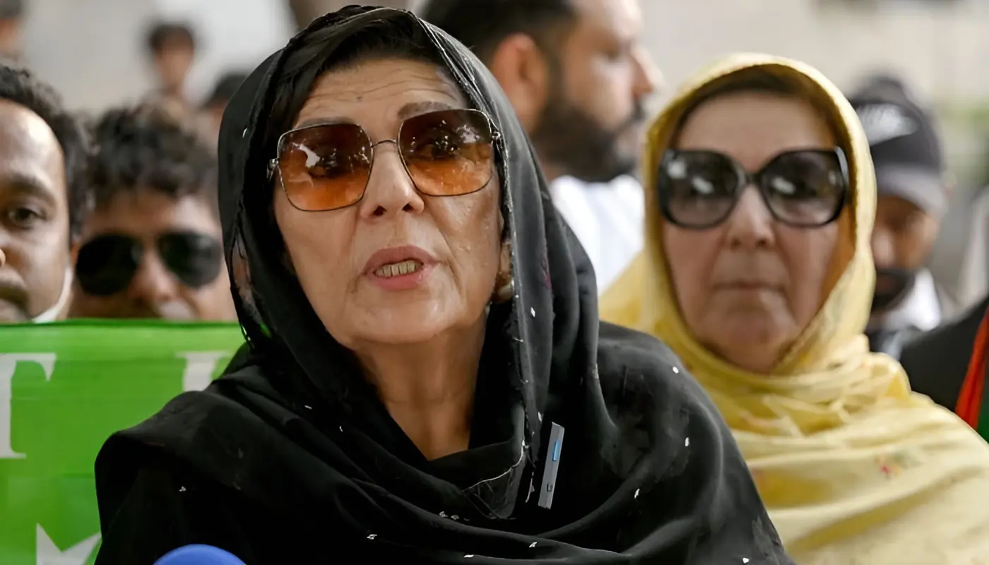 اڈیالہ جیل کے باہر دھرنا: علیمہ خان سمیت 400 افراد کے خلاف انسداد دہشتگردی ایکٹ کے تحت مقدمہ درج